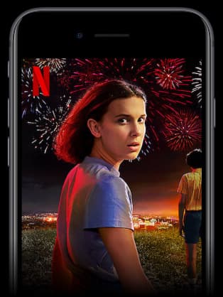 Imagem smartphone Stranger Things